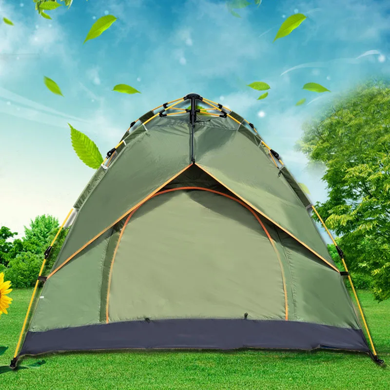 Палатка на двоих Открытый спортивный инвентарь Кемпинг Автоматический