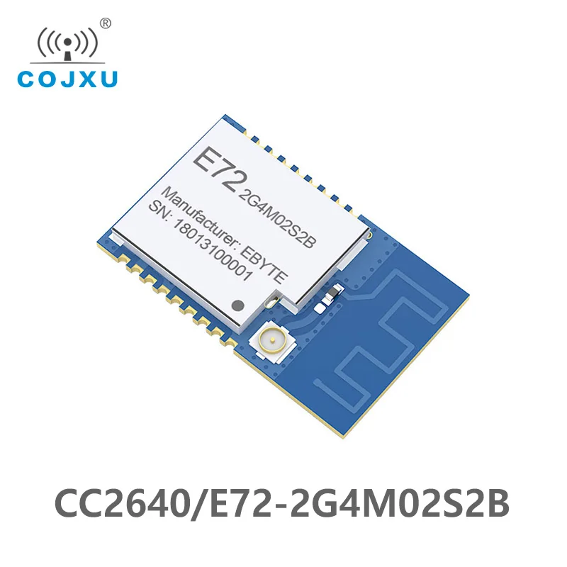 E72 2G4M02S2B CC2640 2 4 ГГц дБм cojxu rf Bluetooth Беспроводной модуль ввода вывода Порты и разъёмы