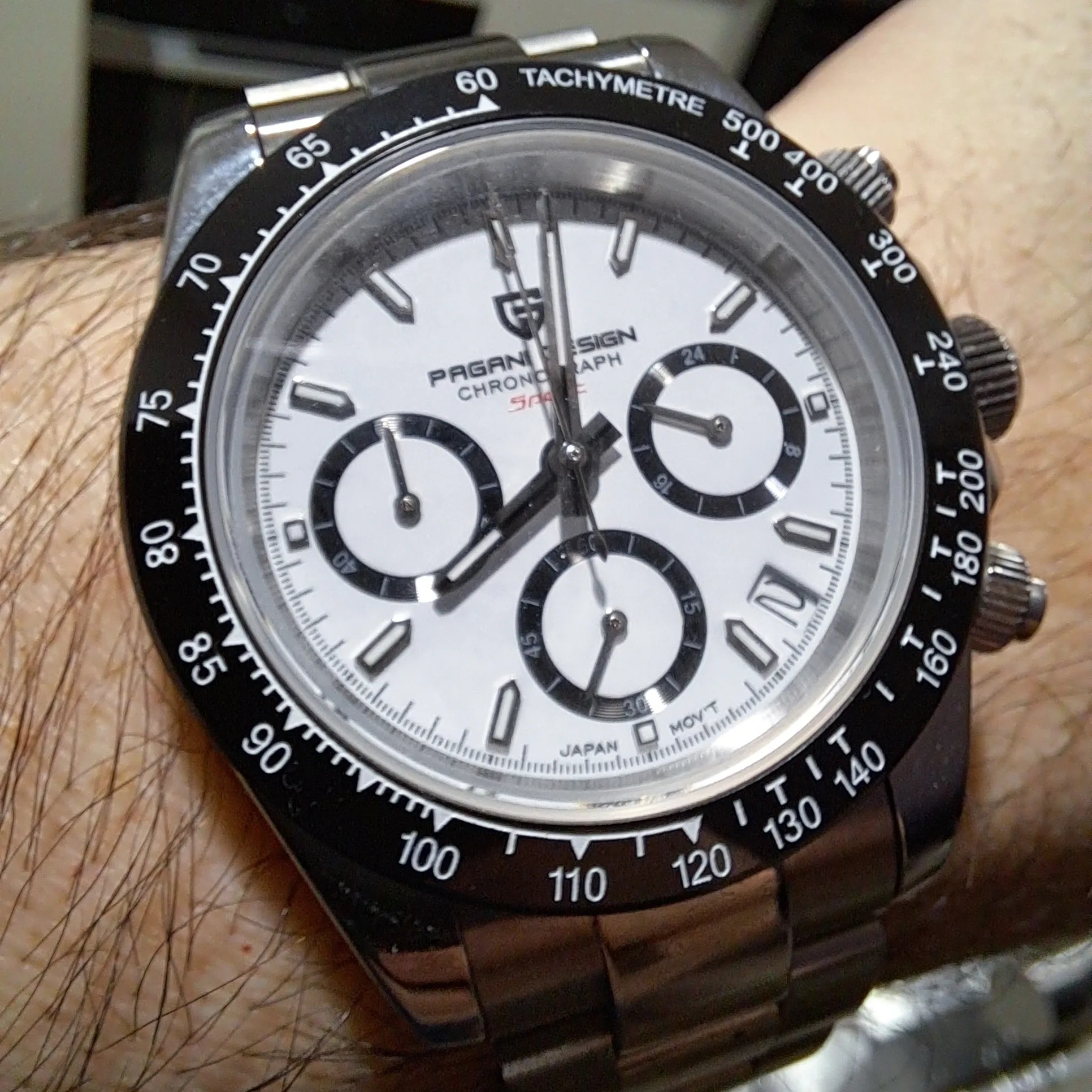 PAGANI Дизайн Топ Брендовые мужские спортивные кварцевые часы класса люкс для