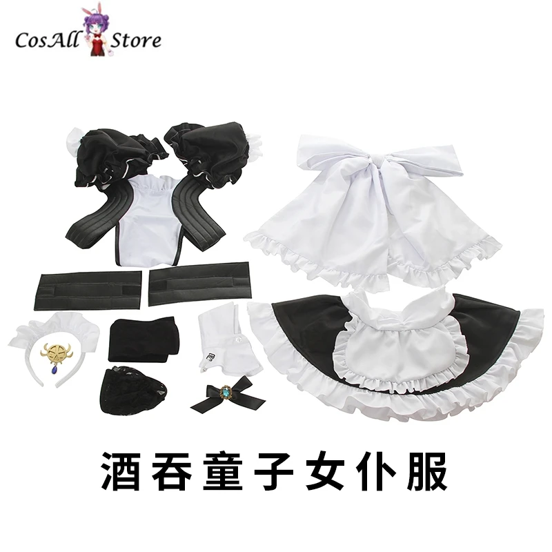 

Shuten Douji FGO Cosplays Fate /Grand Order Maid Shuten Douji Cosplay Costume sexy maid dress female