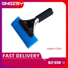 Bluemax резиновый стеклоочиститель для воды, Сделано в США, с ручкой из нержавеющей стали с замком