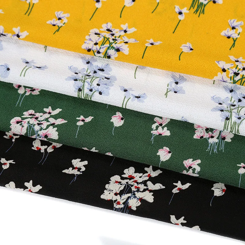 Парижская жемчужная шифоновая ткань для платья рубашки небольшая с