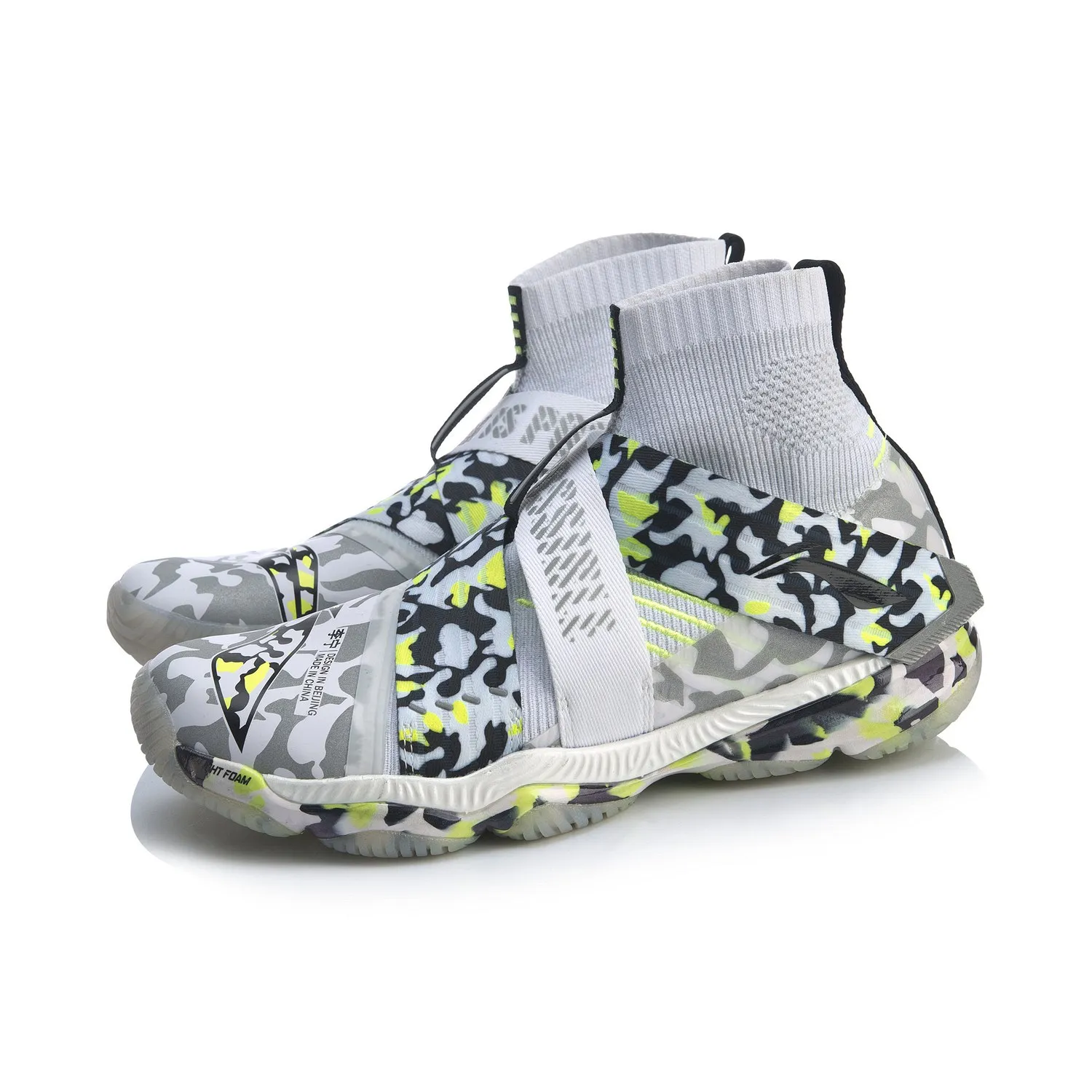 Кроссовки мужские Li Ning AYAP015 для бадминтона с подкладкой из легкой пены 4 0|Обувь