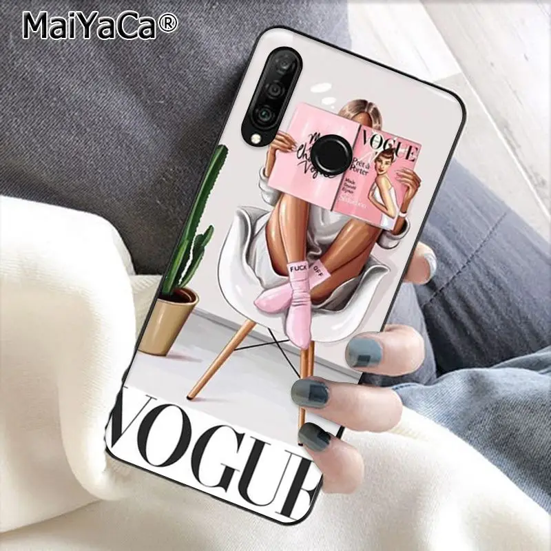 MaiYaCa женские больше проблем, чем Vogue роскошный телефон чехол для Huawei P10 lite P20 pro P20lite P30 pro mate 20 pro mate20 lite