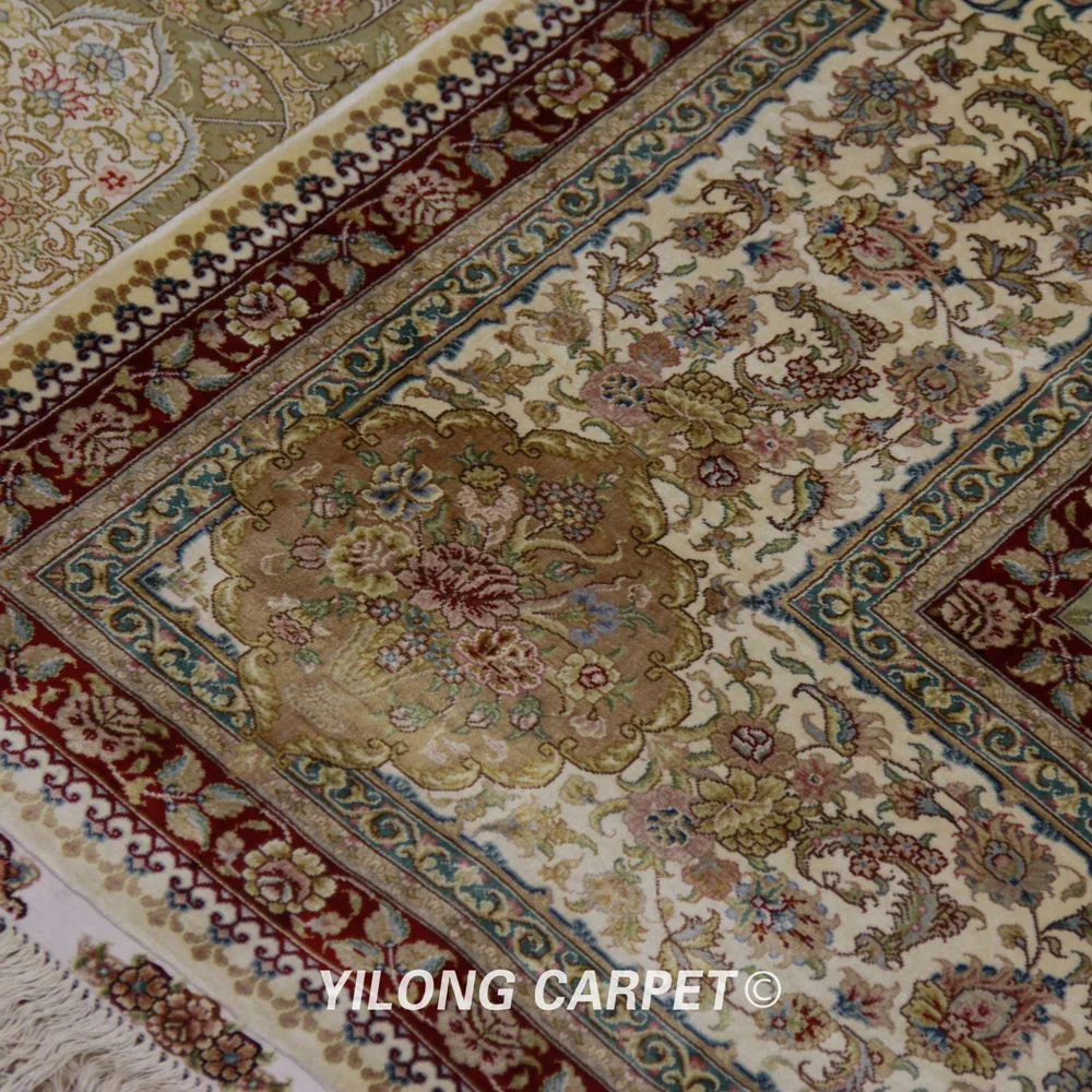 Goede Yilong 9'x12 'Perzische Handgemaakte Tapijt Grote Beige Vantage Perzische Tapijten Voor Verkoop (TJ107A)