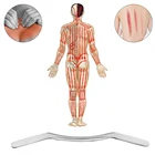 Медицинский инструмент для Гуа-Ша массаж из нержавеющей стали для терапии мягкими тканями-инструмент для снятия миофасциального эффекта для уменьшения шеи и мышц