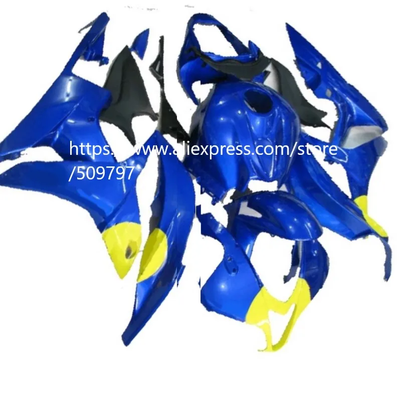 

Новый комплект обтекателей для мотоцикла ABS Подходит для Honda CBR600RR F5 2007 2008 CBR600 07 08 600RR кузов синий желтый