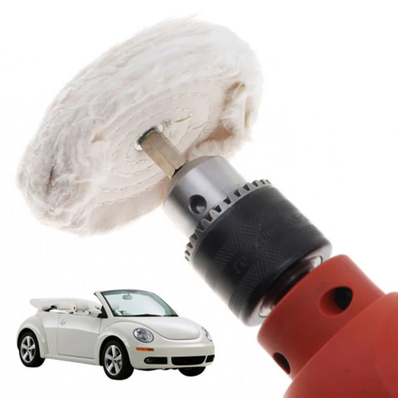 

Uk! Aluminum Buffing Wheel Attachment Polishing For Drill 7Pieces Buffer Polish