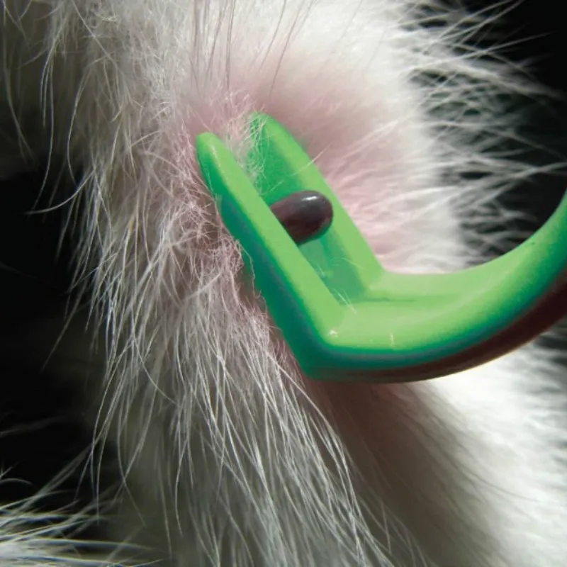 Инструмент для снятия клещей с крючка x 2 размера собачья лошадка Кошка Животное