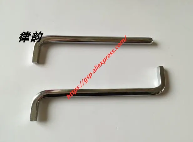 

Piano tuning maintenance tools, loading and unloading wrench head tools, right Angle wrench, double - end right Angle wrench