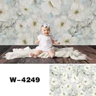 HUAYI фон для фотосъемки день рождения десерты торт стол Декор фото фон красная кирпичная стена Baby Shower BackdropW-3568