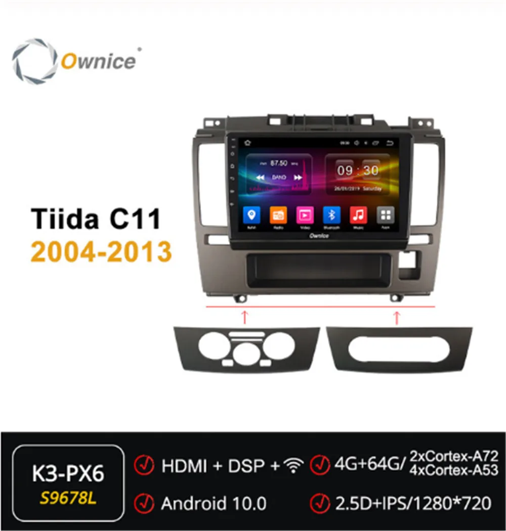 Ownice Octa 8 Core 4G DSP Android 10 0 GPS автомобильный DVD Радио Мультимедийный головной прибор