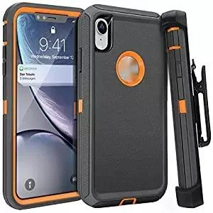 

3 in 1 Armor Shock Proof Aqua Case for iPhone Defender Belt Clip Case for iPhone 13 Pro Max Mini