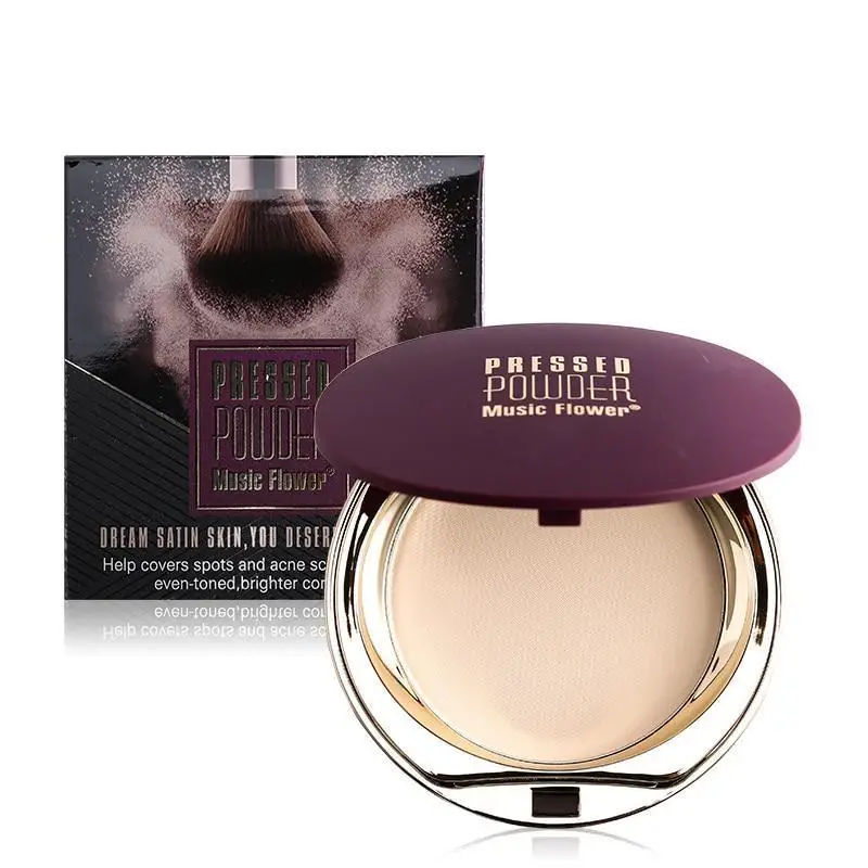 Стойкая матовая пудра для лица основа легкая компактная контроль жирности масла