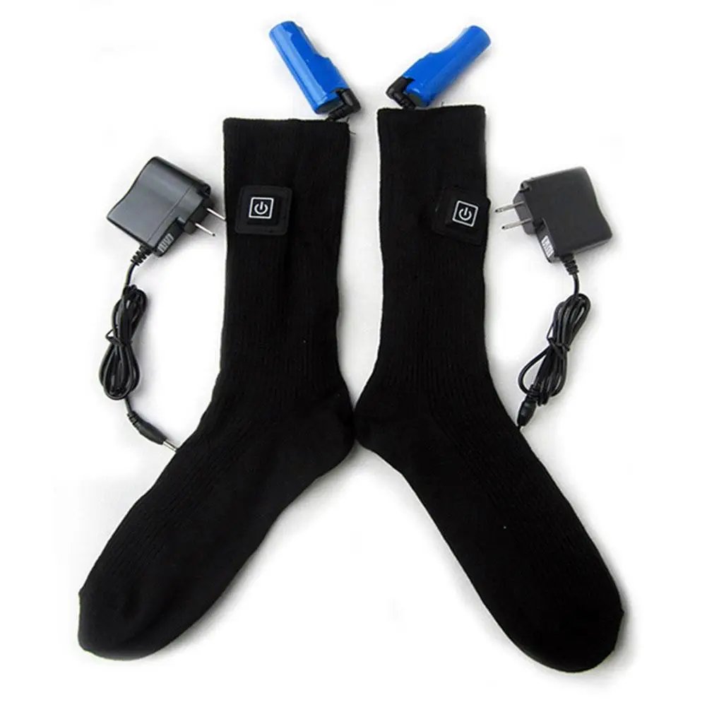 

Thermal Cotton Heated Socks Men Women Battery Case Battery Operated Winter Foot Warmer Electric Socks Warming Socks