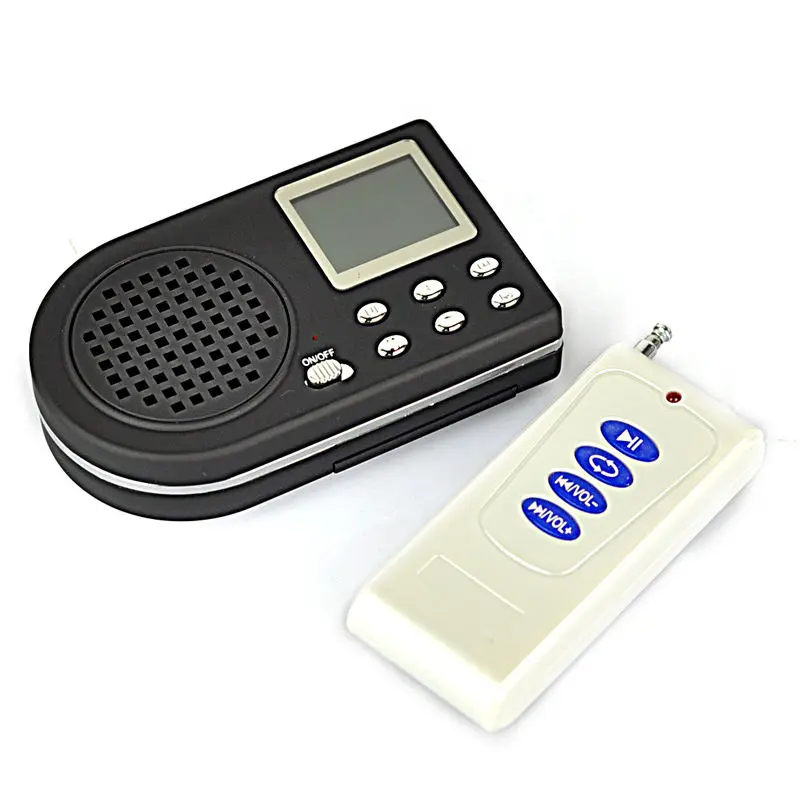 Электронный MP3 звуковой плеер для охоты с пультом дистанционного управления|player
