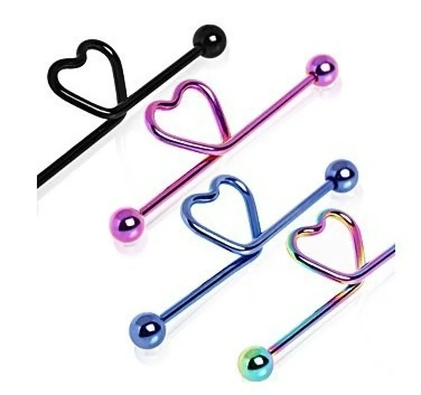 

1Pcs Industrial Pole Spiral Rod-shaped Love Sharp Cone Earrings Set Industrial Pole Punk Style Geometric Distortion Stud Earring