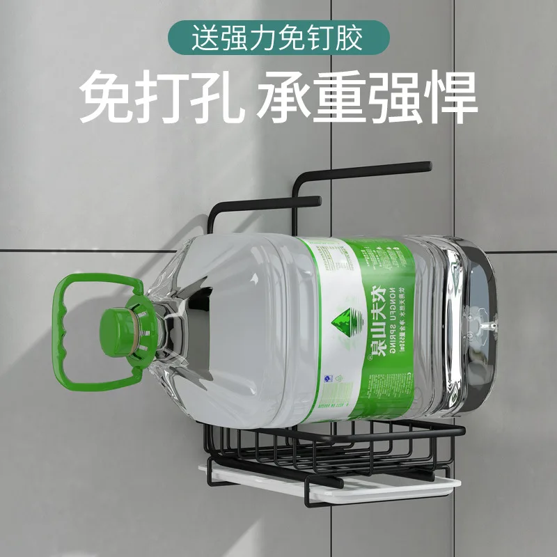 

Iron Painted Kitchen Sink Drain Rack Stand Wall Mounted Rag Sponge Storage Accessories Orgainzer Tools Gadget Container Shelf