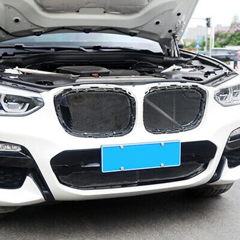 

Car Intake Grille Insect Screen Front Grille Lining Net for BMW X3 G01 X4 G02 2018-2020