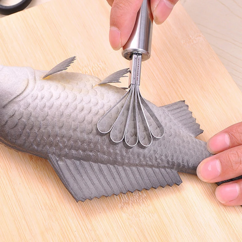 Скребок для рыбной чешуи из нержавеющей стали очиститель удаления скальеров