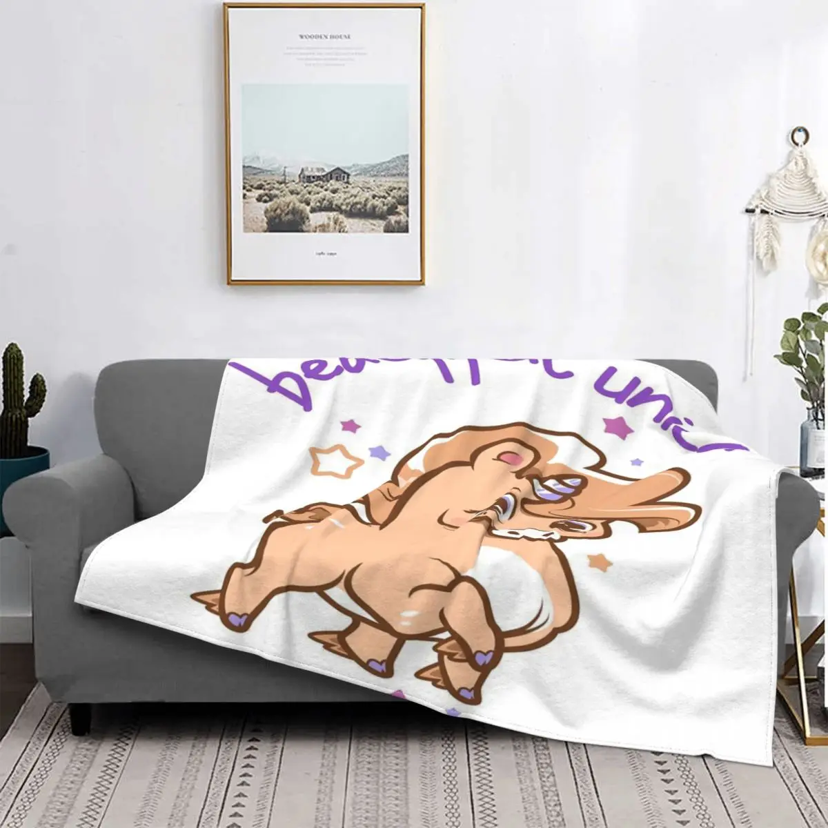 

Hermosa manta de unicornio, colcha de cama a cuadros, ropa de cama de muselina a cuadros, mantas para niños