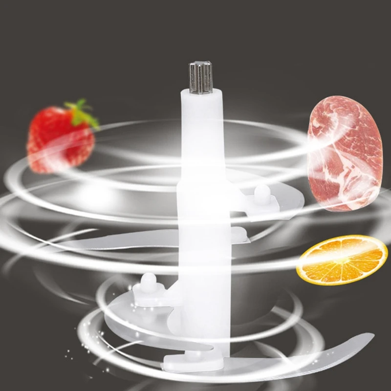 

Automatic Powerful Electric Meat Grinder Multifunctional Electric Food Processor Electric Chopper Meat Slicer Cutter Blender(Eu