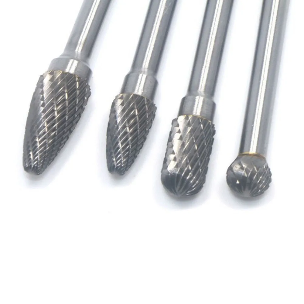 

6mm Shank Rotary Burr CNC Rotary File Engraving Bit Tool Tungsten Carbide