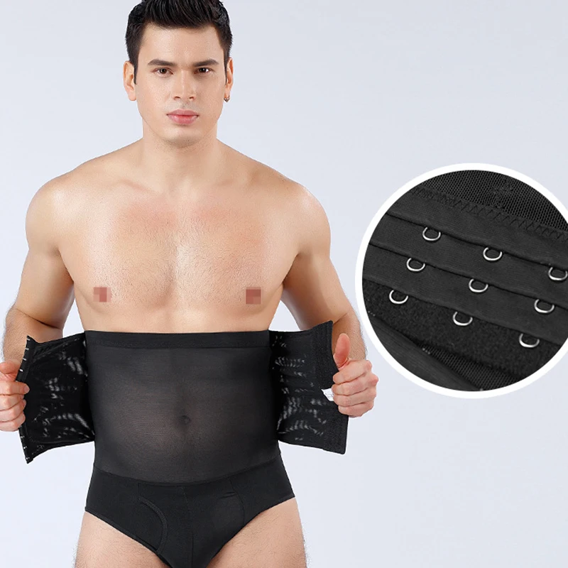 Шорты мужские утягивающие с завышенной талией компрессионное нижнее белье для