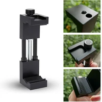 universal phone holder clamp smartphone clip holder mount bracket aluminum alloy phone tripod adapter with cold shoe mount