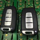 Для KIA K5 K2 Forte Sportage Rio для Hyundai Solaris Sonata IX35 I30 IX55 дистанционный ключ для автомобиля безключевой смарт-ключ 433 МГц чип ID46