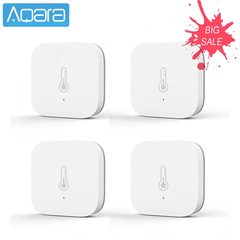 Датчик температуры Aqara Zigbee умный датчик влажности и давления воздуха
