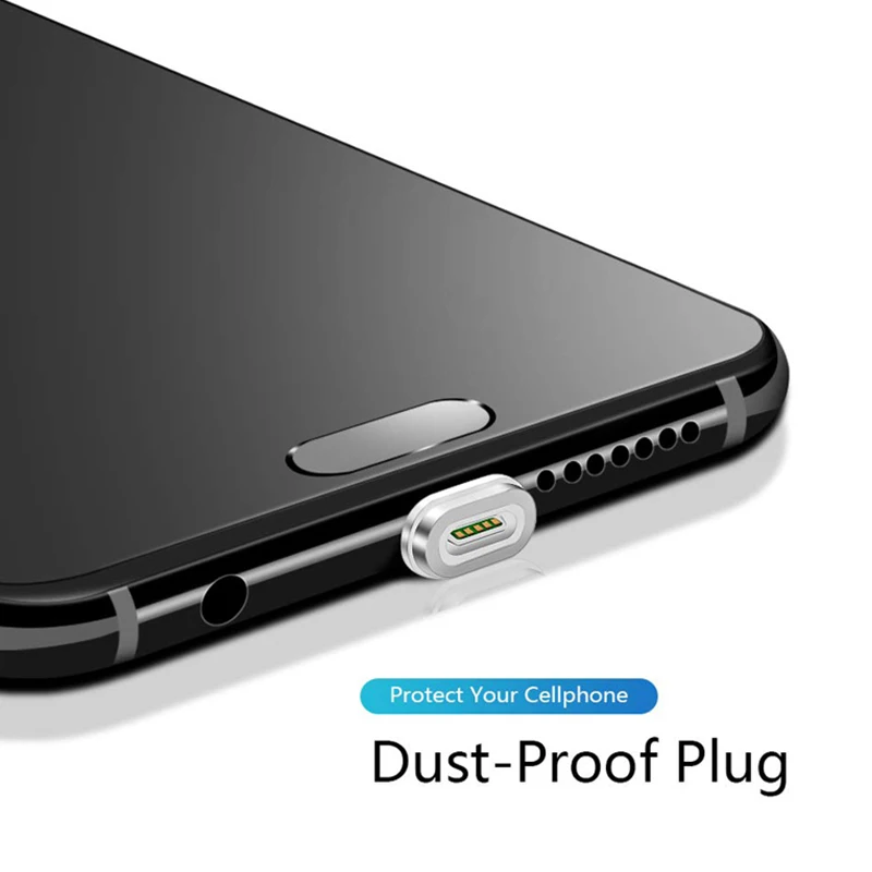 CANDYEIC Quick Charge 3.0 4.0 Micro USB Magnetic Cable For iPhone Samsung Xiaomi Redmi vivo OPPO Huawei Honor SONY LG USB Cable