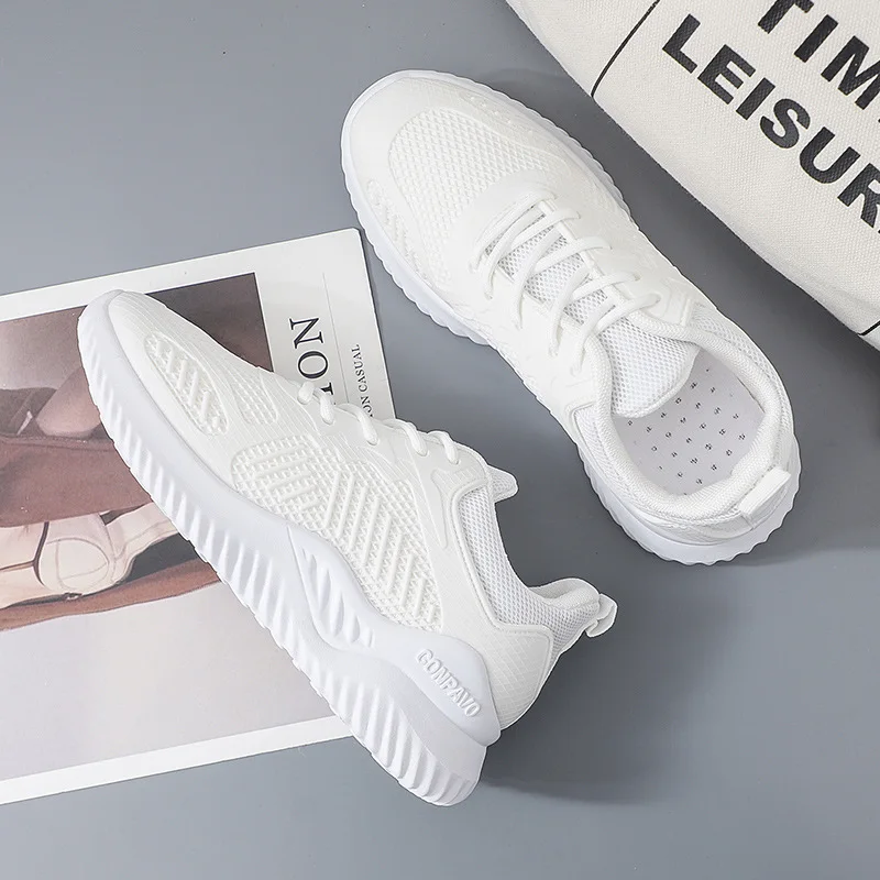 

Women Sneakers Fashion Breathable Mesh Casual Shoes Platform Sneakers Platform Woman Vulcanize Shoes Walking Zapatillas Mujer