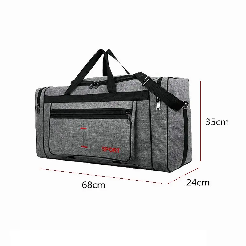 Спортивные спортивные сумки для тренировок мужские большие переноски черные