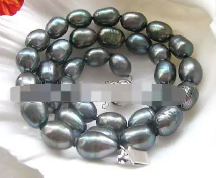 

Ожерелье из натурального пресноводного жемчуга в стиле барокко, 10-11 мм, P5703- 17 дюймов, серебро 925 пробы