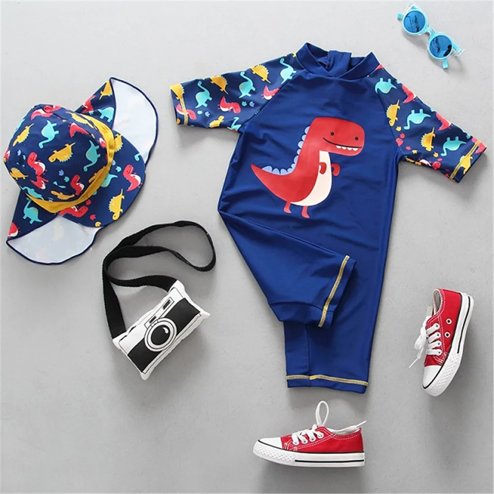 Детский купальник для маленьких мальчиков детский купальный костюм с
