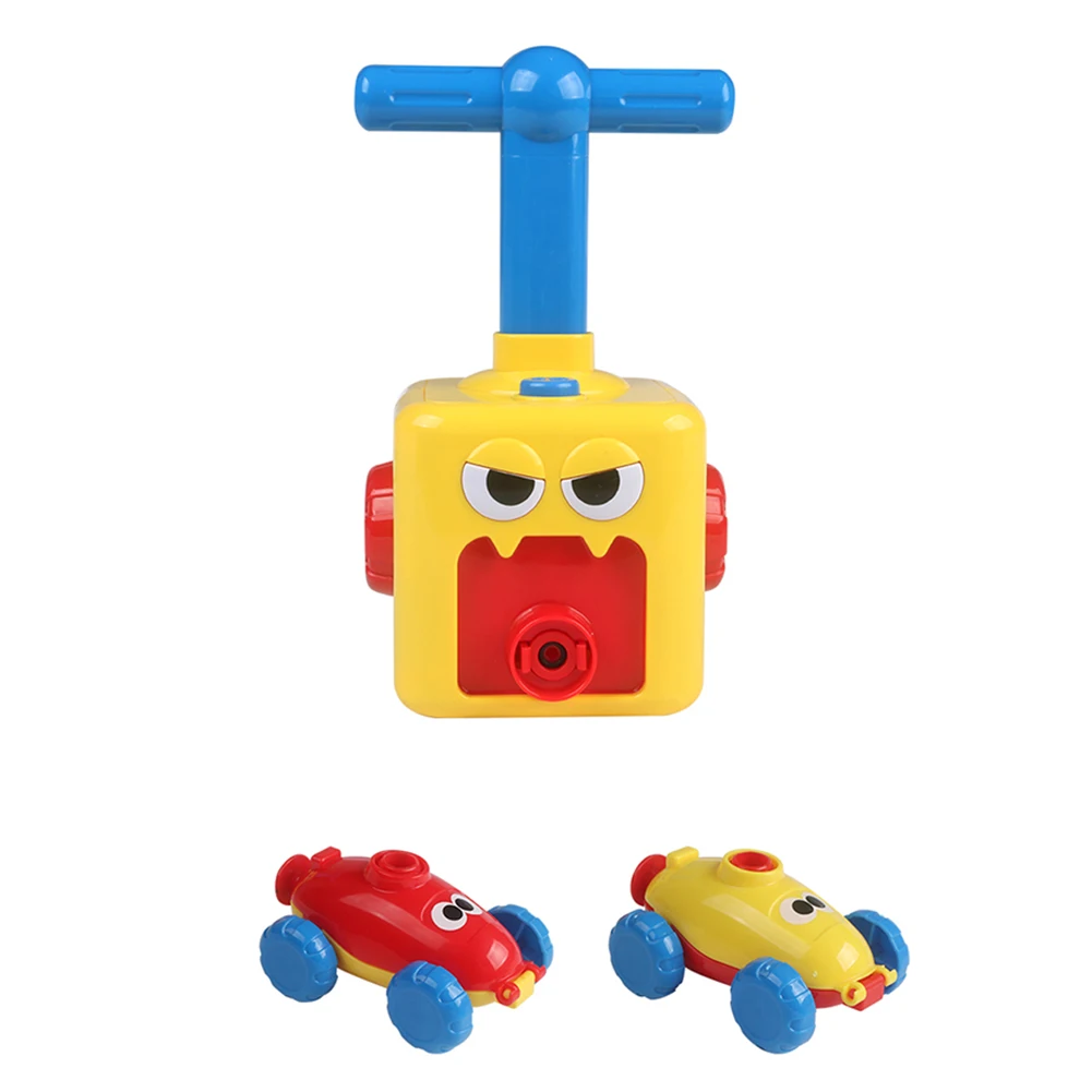 

Mini Plastic Inflator Air Pump Science Experiment Education Inertial Power Car Manual Press Inflatable Trolley