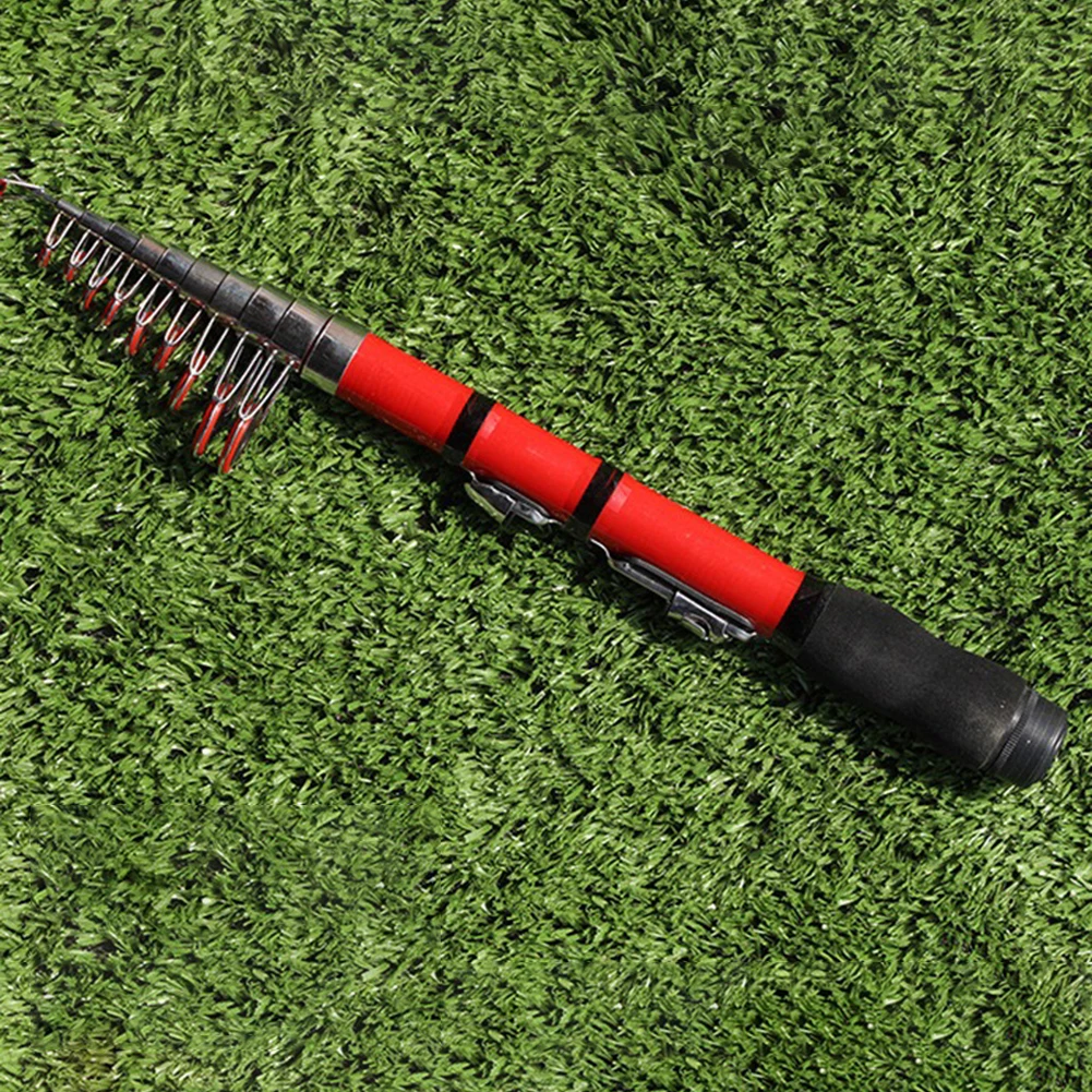 Профессиональная телескопическая удочка из стекловолокна выдвижная для