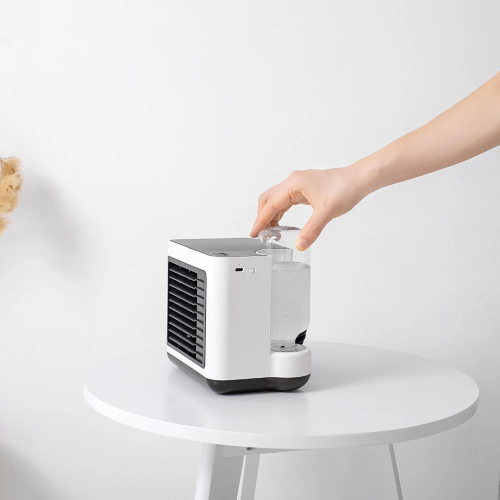 

Portable Air Cooler USB Mini Cooling Fan Humidifier 3 Speed Adjustment for Home