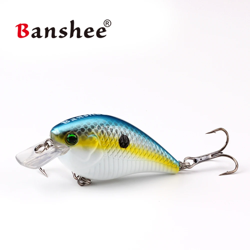 Banshee 60 мм 12 г квадратный Билль кренкбейты плавающий воблер приманки погремушки рыболовные приманки