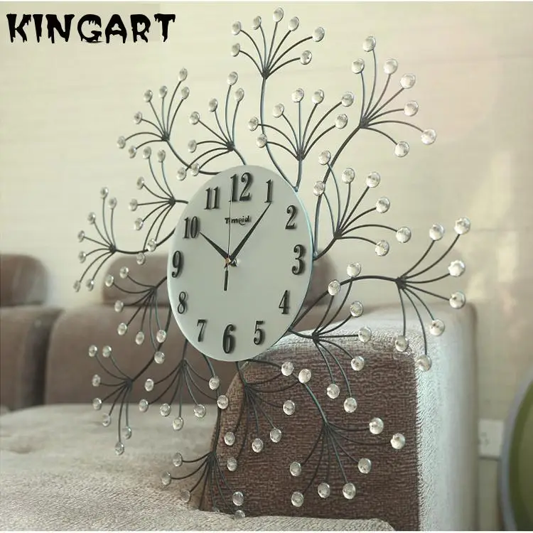 Круглые Настенные часы Цифровые Висячие настенные большие декоративные