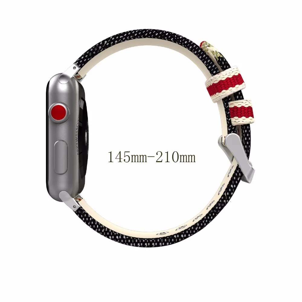 Нейлоновый штырь на замену пряжки для apple watch series 5 4 3 2 1 тканый ремешок для iWatch 42 мм 44 мм 40 мм 38 мм