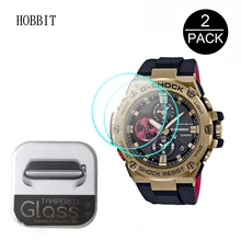 2Pcs Clear Explosion Proof Glass For Casio G-SHOCK GST-B100 GST-B100RH SmartWatch Screen Protector film 2.5D 9H Tempered Glass