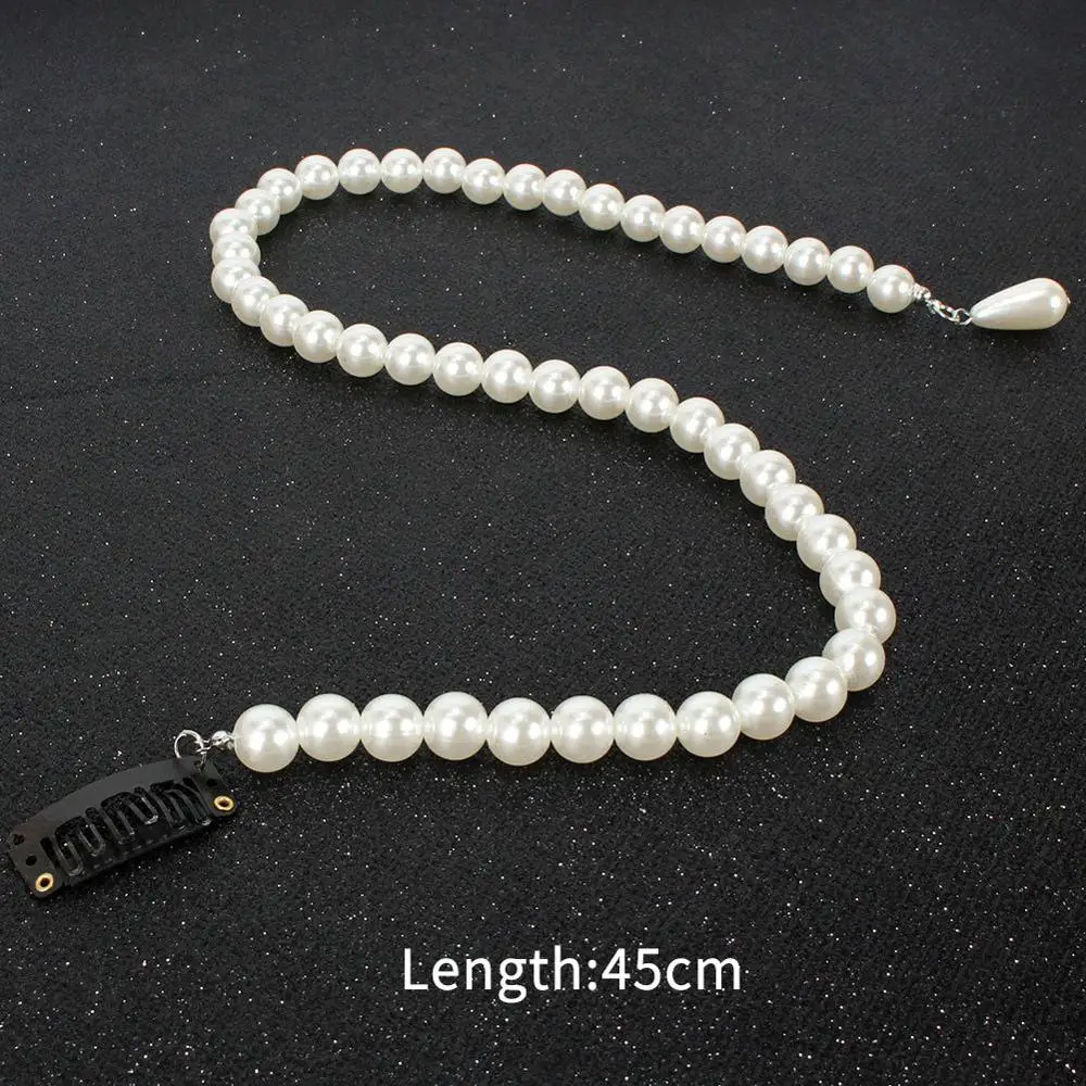 Модные Элегантные Заколки для наращивания волос искусственный жемчуг