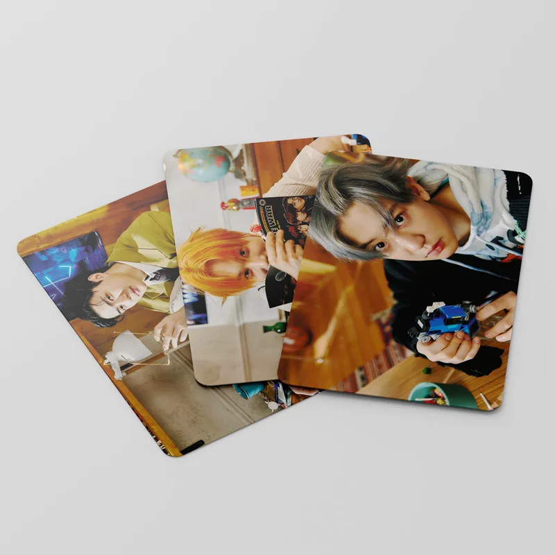 Kpop 55 Pcs /set EXO New Album Cards DON'T FIGHT THE FEELING Bian Baek HyunOh Se-hoon Park Chan-yeol Fans Collection Supplies images - 6