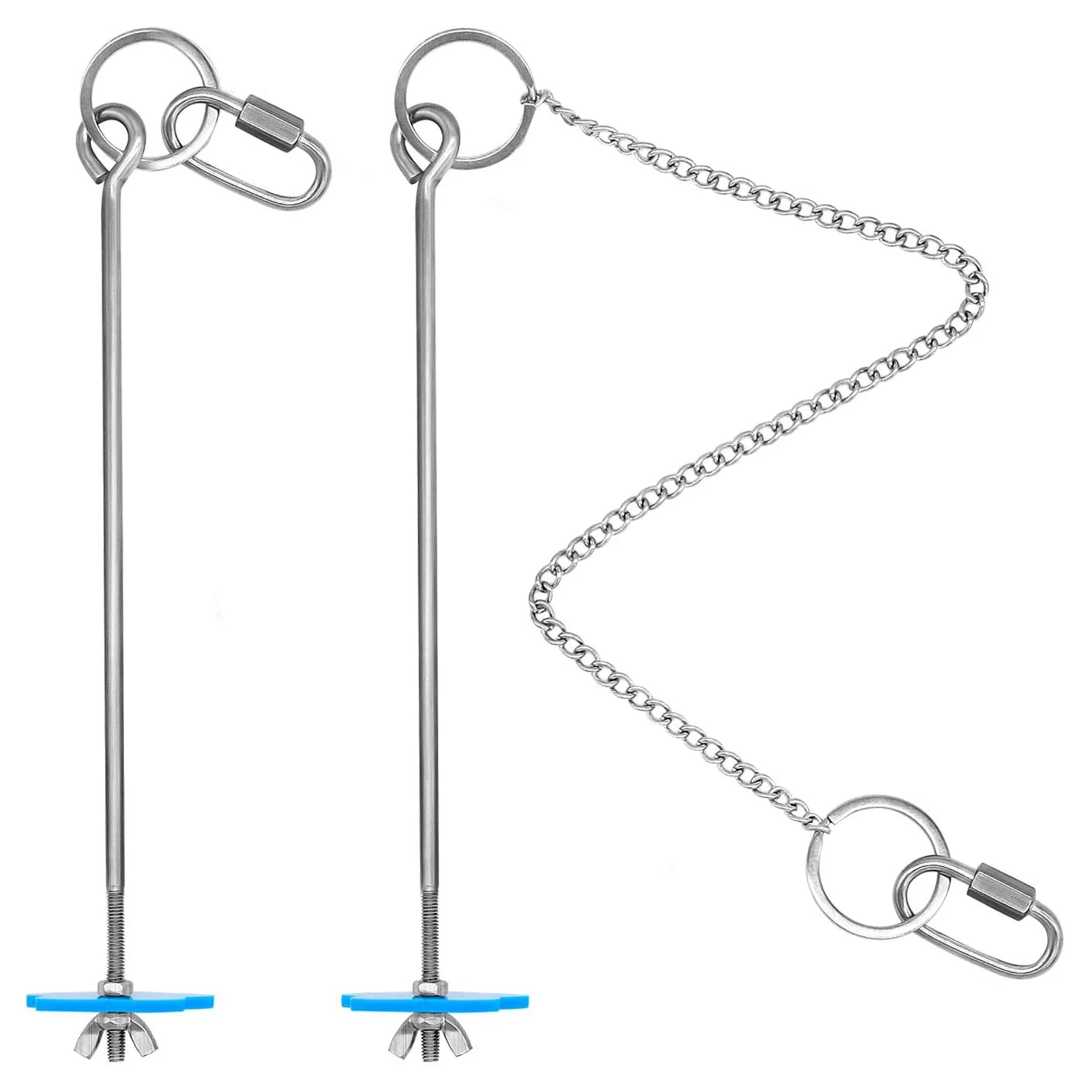 

2pcs Hanging Feeder Toy Chickens Fruit Feeder for Hens Chickens Large Birds Pet MDJ998