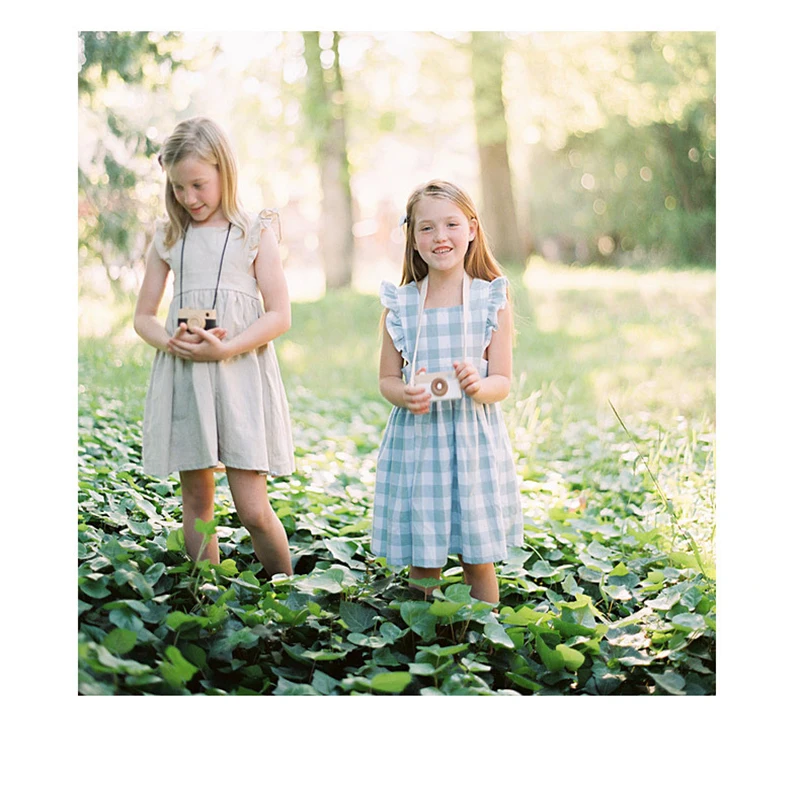 Детские игрушки Камера деревянный Лазерная резка машина для мальчиков и девочек