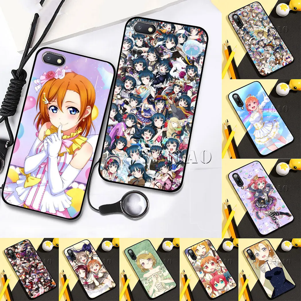 Мягкий силиконовый чехол для телефона Love Live Sunshine Redmi Note 4X 5 6 7 8 Pro 5A 16 ГБ 32 64 Prime |