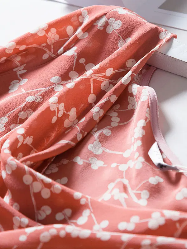 Женское летнее винтажное платье из 100% натурального шелка элегантные длинные