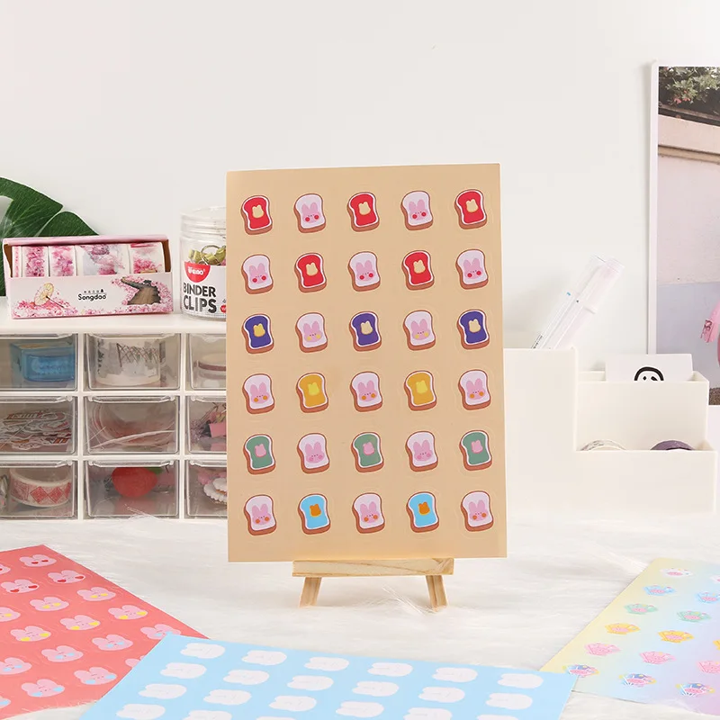 Наклейка в Корейском стиле для дневника и фотографий | Канцтовары офиса дома